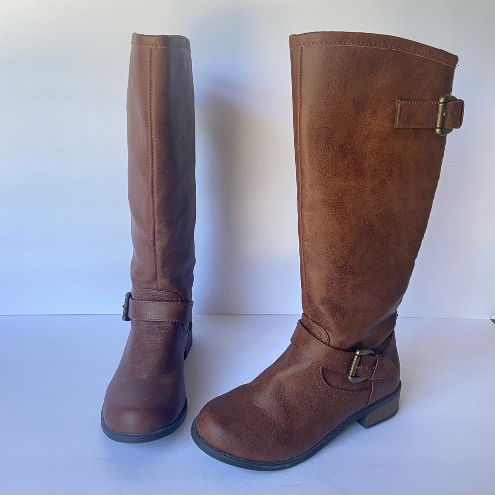 Cherokee Brown Girls Boots size 2